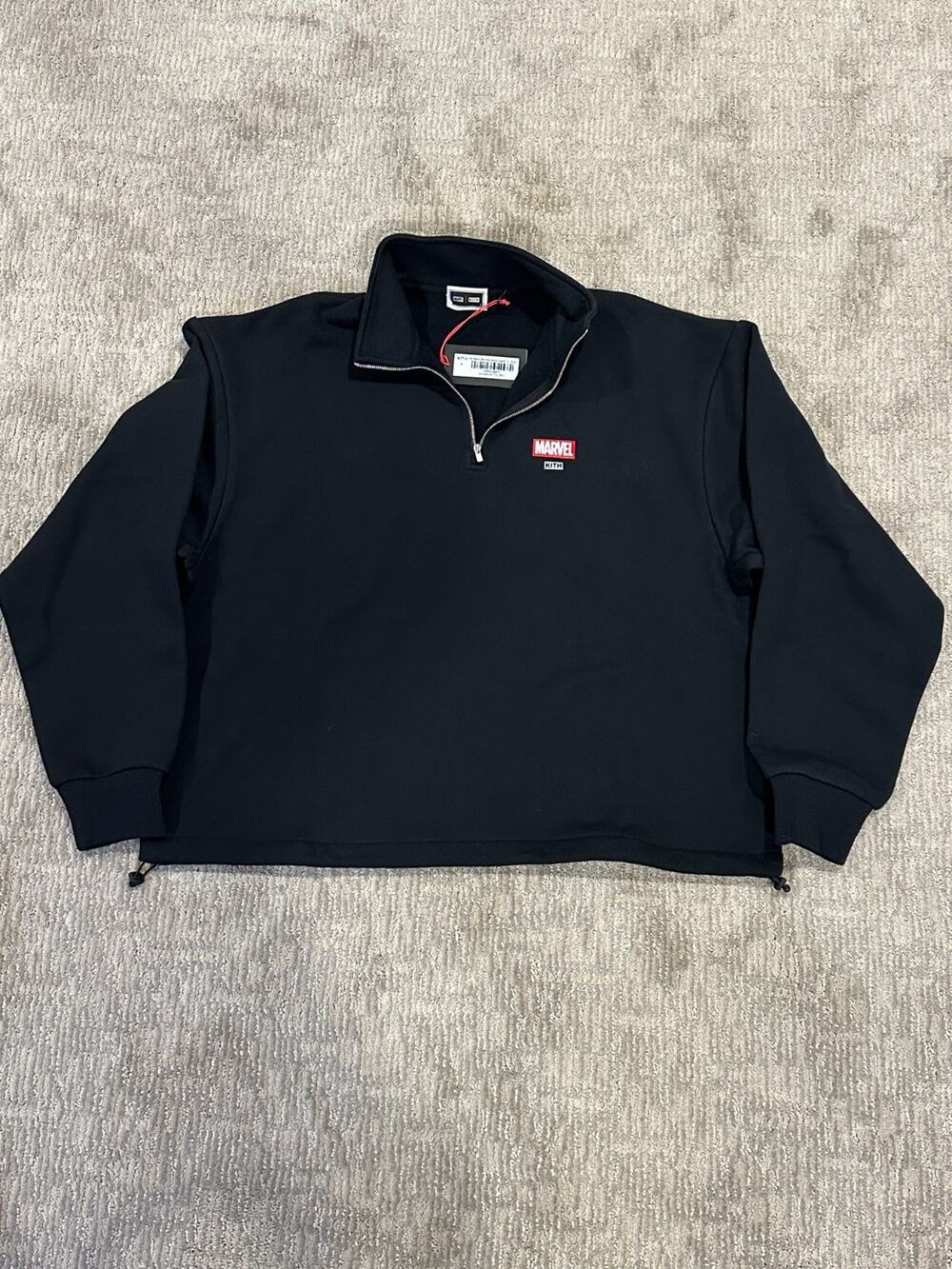 Kith x Marvel Wolverine Nelson Quarter Zip Sweatshirt - Sz Small - DS New